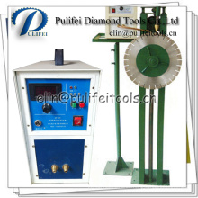 Manual Rack High Frequency Induction Machine Weld Diamond Segment Blade